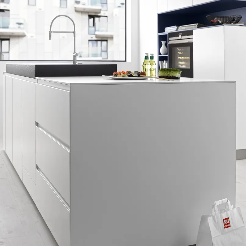 Kuhinja Nolte Küchen Sigma Lack D01 - Weiß softmatt — slika 2