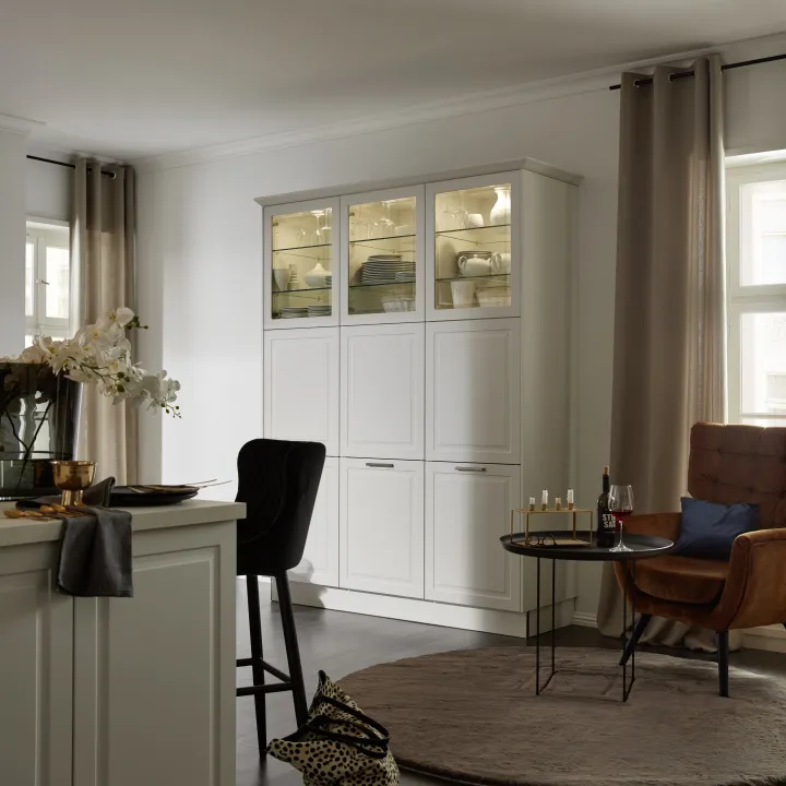 Kuhinja Nolte Küchen Porto - Weiß softmatt — slika 3