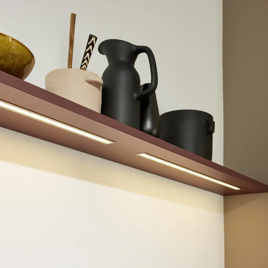 Kuhinja Nolte Küchen Lugano Lack - Hennarot softmatt — slika 4