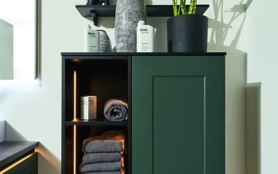 Nolte SPA - Frame Lack Black Green soft matt