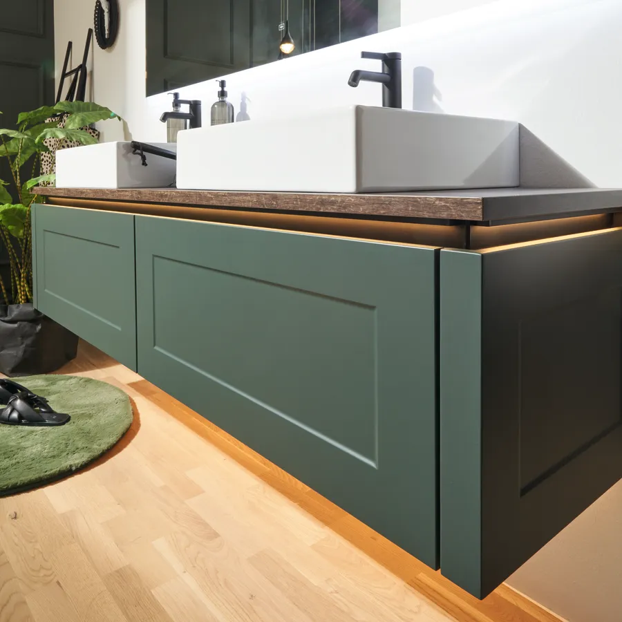 Nolte SPA - Frame Lack Black Green soft matt — slika 3