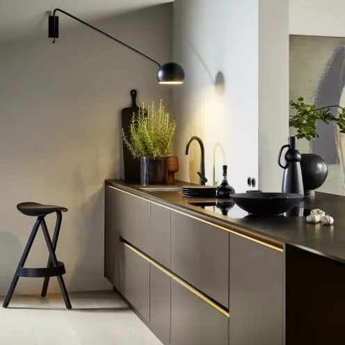 ARTLINE - Stripe Wood Choco  SOFT LACK - Sepiabraun — slika 6