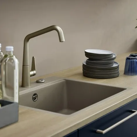MANHATTAN - Natureiche edelmatt  SOFT LACK - Tiefblau — slika 5