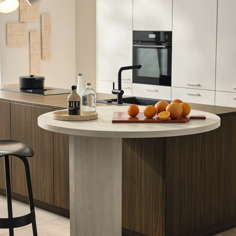 MANHATTAN- Walnuss Havanna/ SOFT LACK - Kaschmir Softmatt — slika 6