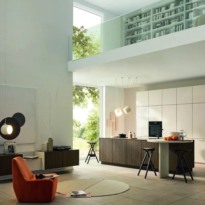 MANHATTAN- Walnuss Havanna/ SOFT LACK - Kaschmir Softmatt