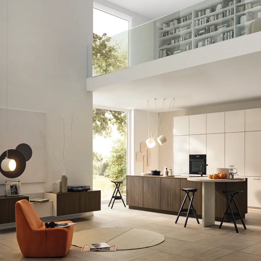 MANHATTAN- Walnuss Havanna/ SOFT LACK - Kaschmir Softmatt