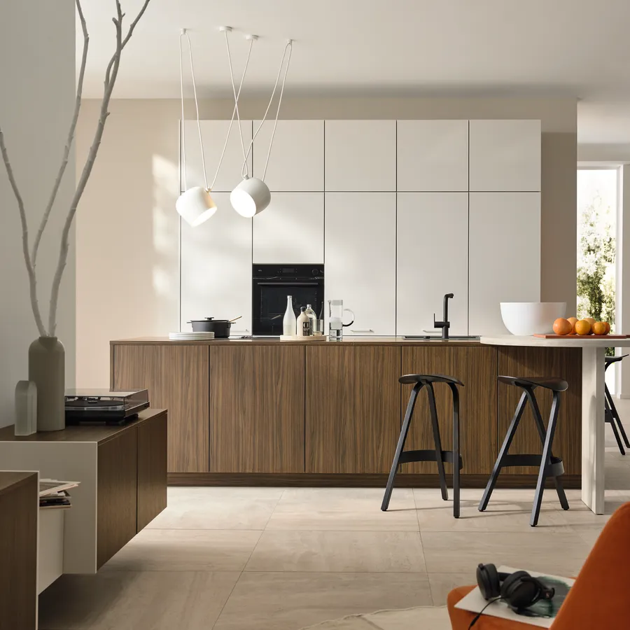 MANHATTAN- Walnuss Havanna/ SOFT LACK - Kaschmir Softmatt — slika 2